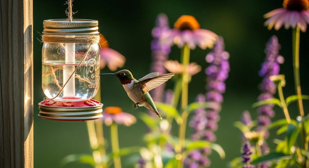 DIY Hummingbird Feeder: 5 Easy Homemade Designs