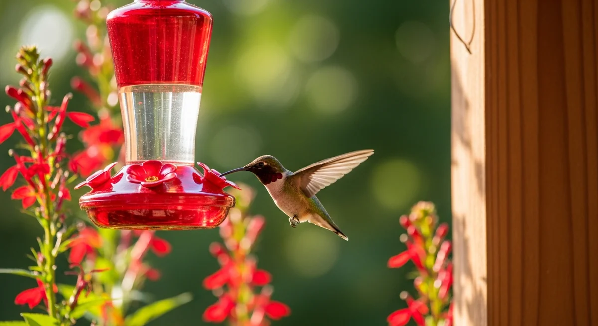Hummingbird Nectar Ratio: 1:4 Sugar to Water Guide